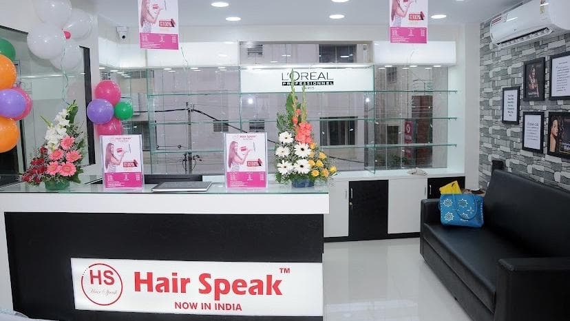 Explore Hair Speak, a trusted LUZO salon partner with branches near you